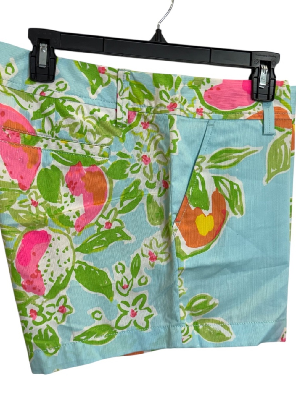 Lilly Pulitzer Pool Blue Pink Lemonade Callahan Shorts NWT - Picture 6 of 15